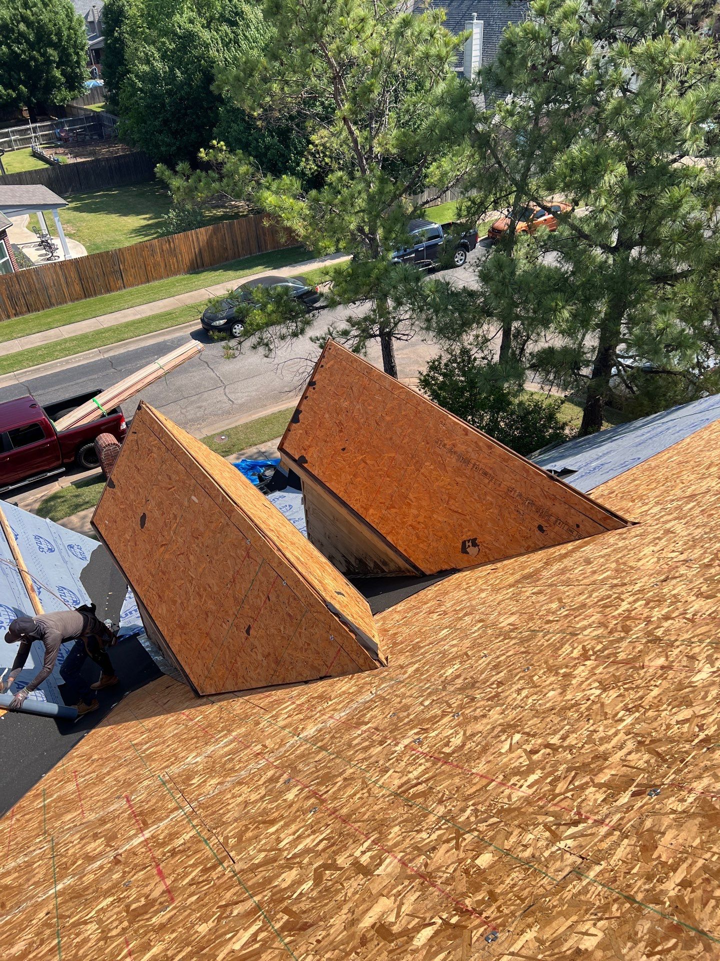 Tulsa Dormer Framing & Decking