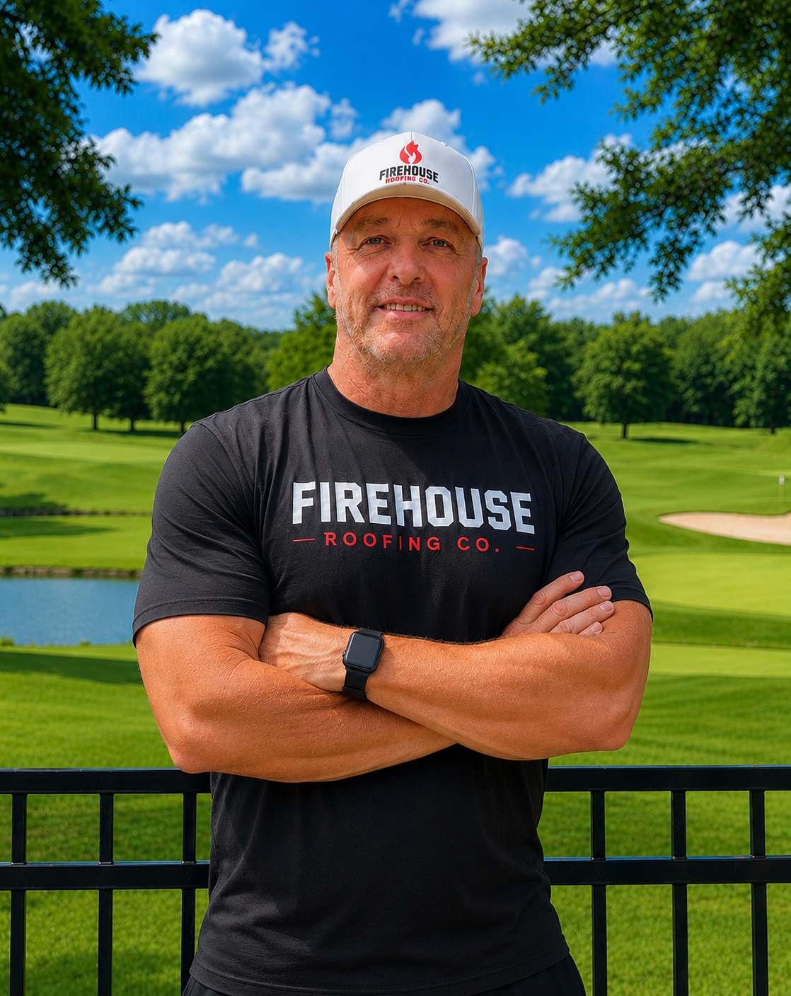 Russ Hawkins, retired Tulsa firefighter and founder of FireHouse Roofing