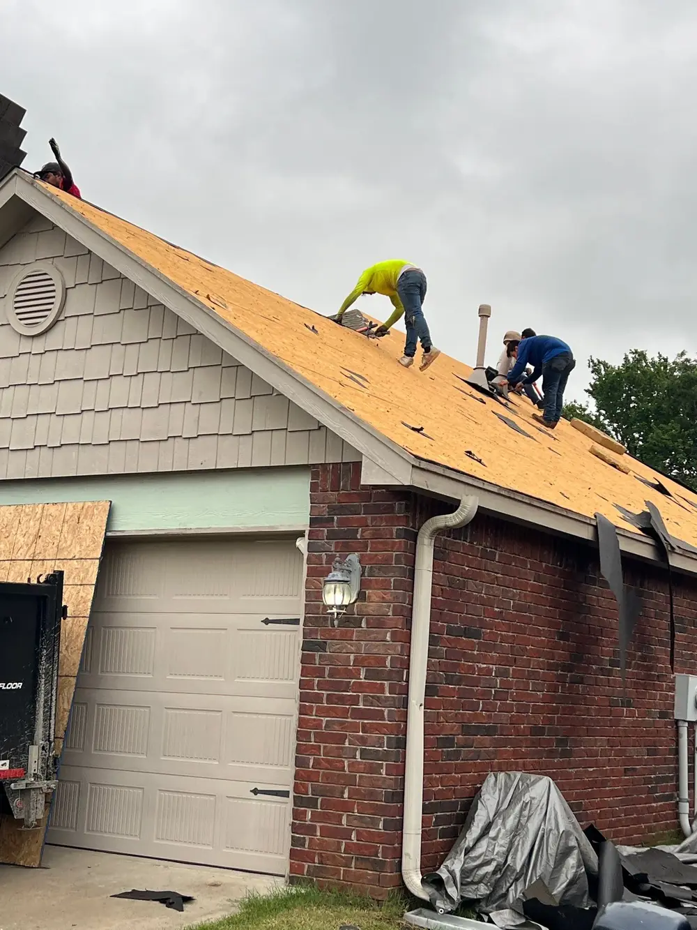 FireHouse Crew On The Job — FireHouse Roofing Co.