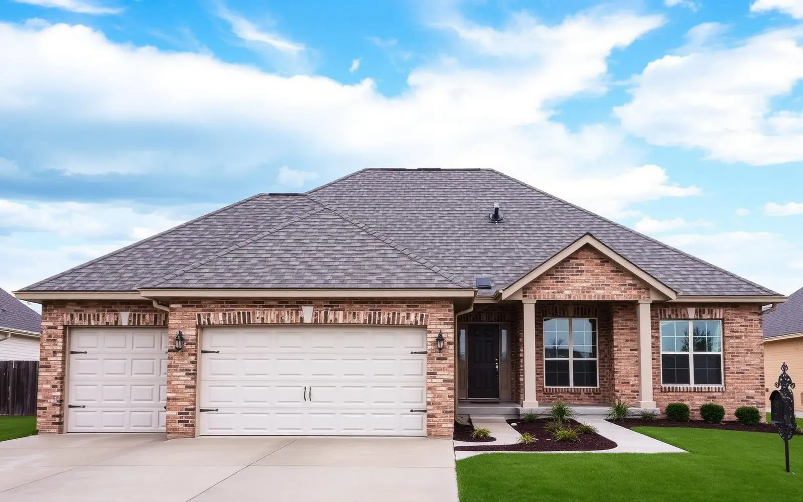 FireHouse Roofing inspector documenting roof damage on a Coweta Oklahoma home